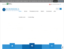 Tablet Screenshot of euromedicaitalia.com